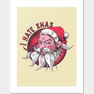 I HATE XMAS Posters and Art